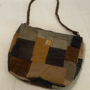 Handcrafted Reworked Carhartt Tote Bag - Riverbend